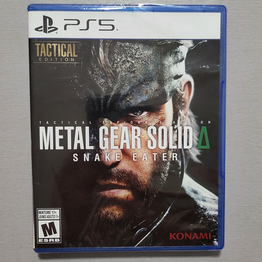 PS5 Metal Gear Solid Snake Eater - Blue Case